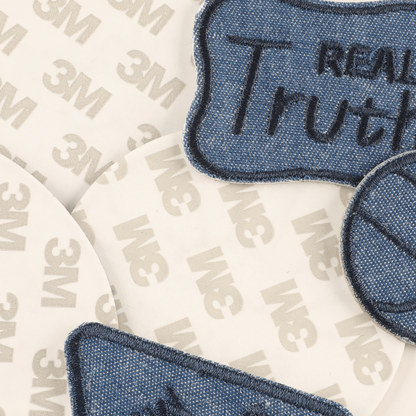 16-dele DIY broderede selvklæbende patches til tøj