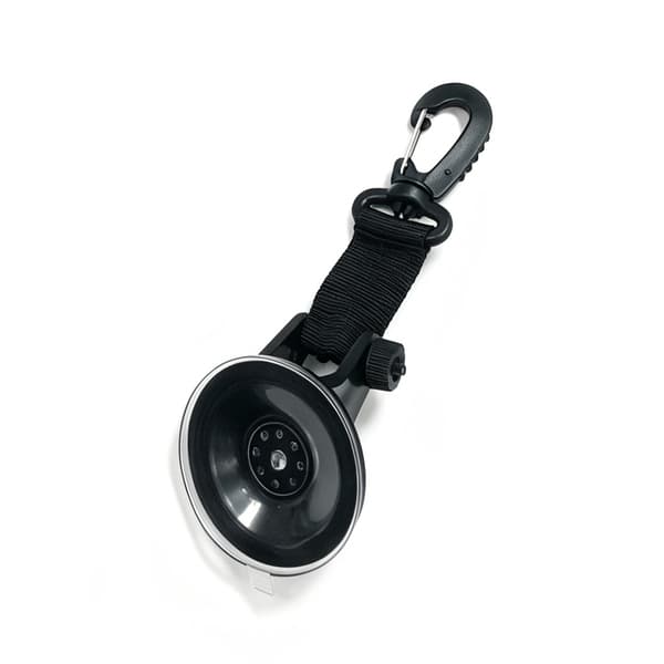 4 kpl koukut imukupeilla Black