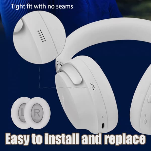 Öronkuddar till Bose NC700 1 par White