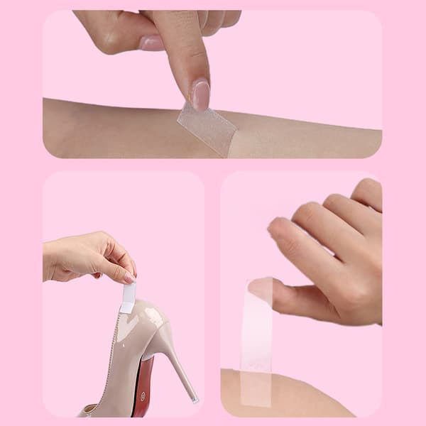 Dobbeltsidet tape til mode Transparent 1.6x500 cm