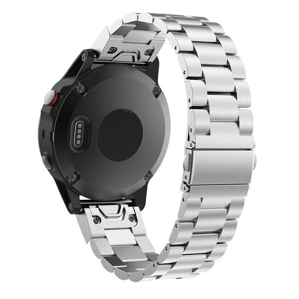 Silver Quick Release Klockarmband för Garmin Fenix 7s (20mm)