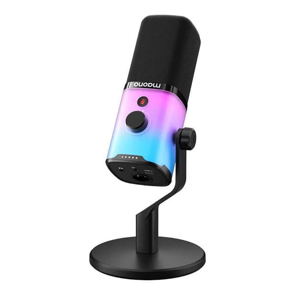 Maono PD100X RGB Mikrofon Sort