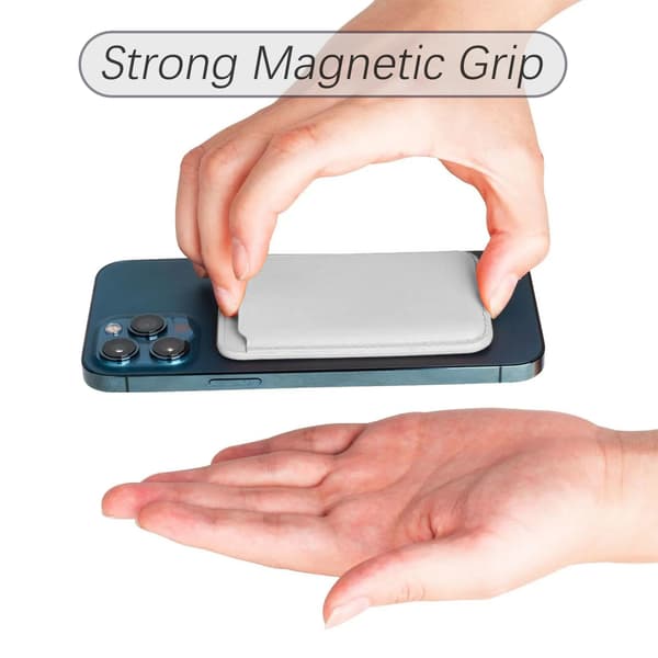 Magnetiskt korthållare för iPhone White