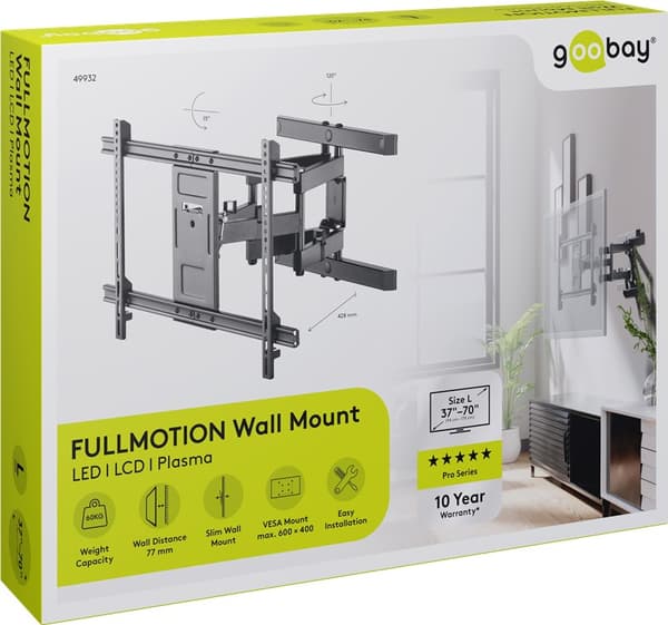 TV vægbeslag FULLMOTION (L)