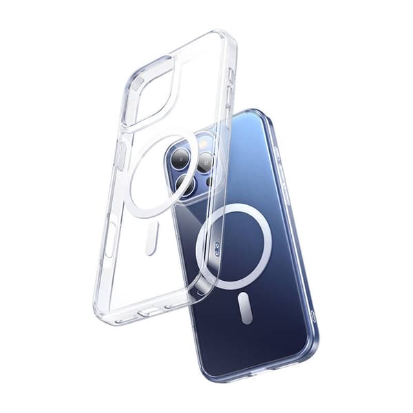 McDodo PC-4923 magnetisk etui til iPhone 16 Pro Max (gennemsigtig)
