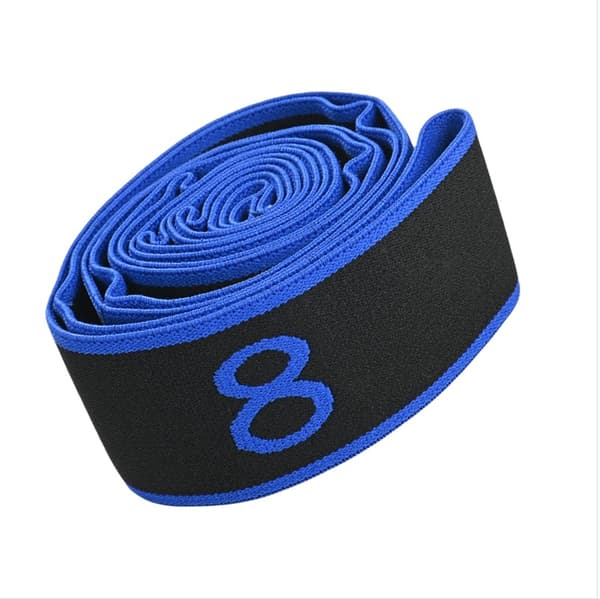 Segmenterad Stretch Band - 8 Öglor Blue
