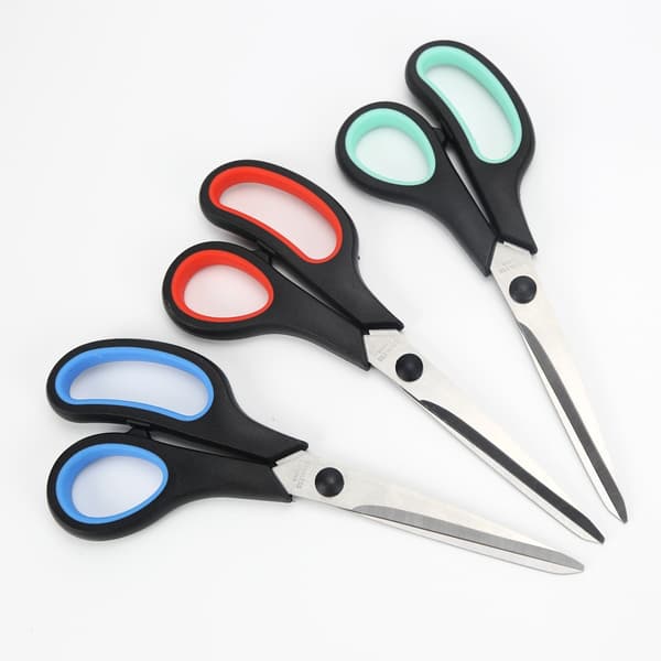 Multi-Function Saks 3-Pakning: Ultra-Skarpe 2,5 mm Blader med Myke Grep