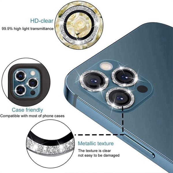 Kameraskydd 2-pack Blue iPhone 13/13 Mini