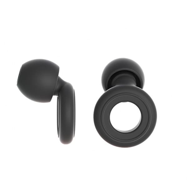 Brusreducerande öronproppar med fodral Black