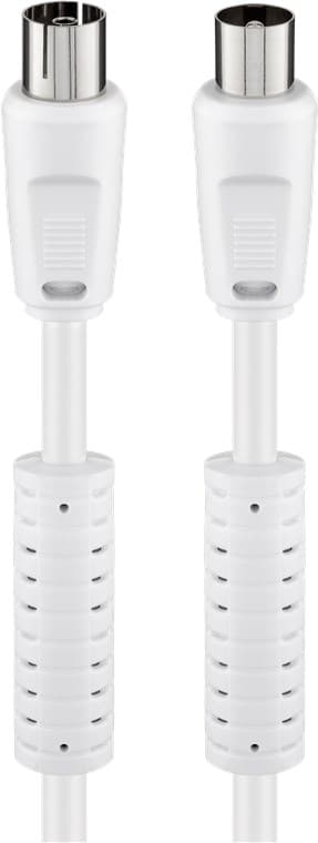 Antennikaapeli ferriitillä (80 dB), 2x suojattu