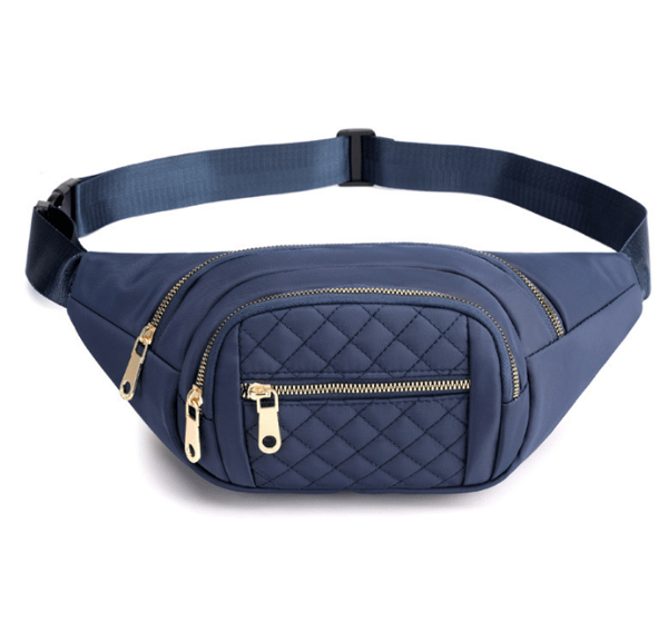 Multifunksjonell midjeveske for kvinner Blue