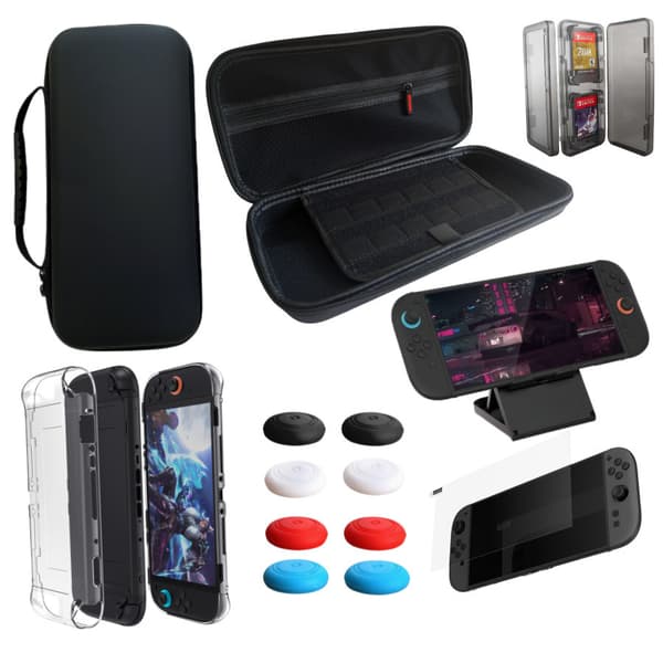 Nintendo Switch 2 Tillbehör 13-i-1 Skyddskit