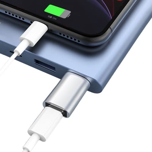 USB 3.0 (hane) till USB-C (hona) adapter Silver