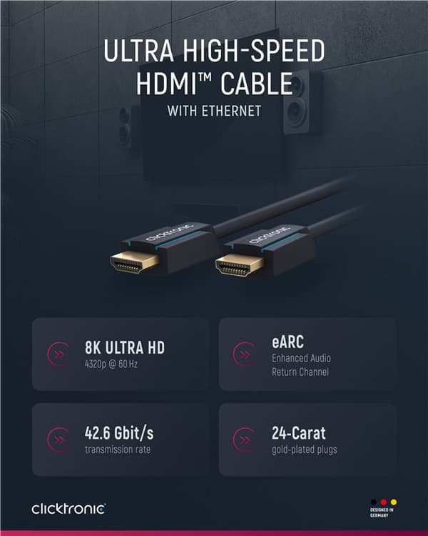 Erittäin nopea HDMI™-kaapeli