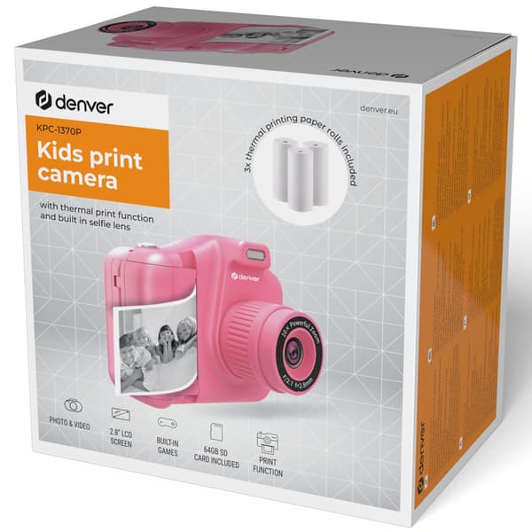 KPC-1370P Kamera med printfunktion