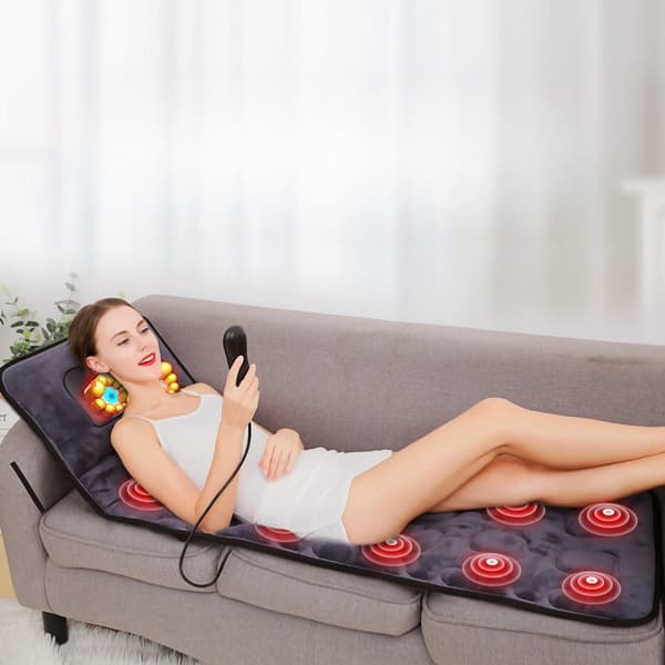 Ylellinen Shiatsu-hierontamatto lämmöllä