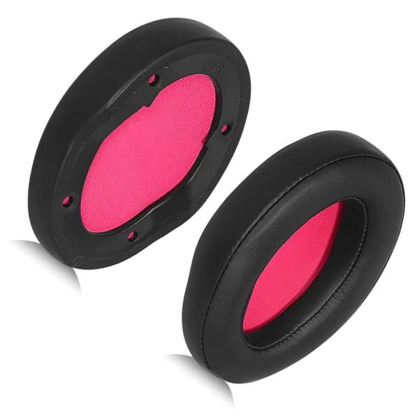 Udskiftningsørepolstring til ASUS ROG Strix Go 2.4 Hovedtelefoner - Sort og Pink