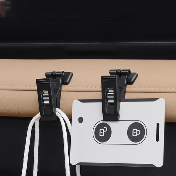 Magnetisk billett holder, brille klips, multifunksjonell organizer - 2 pakke