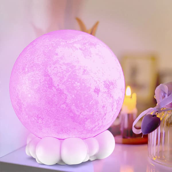 Højttaler Moony Globe Multicolor med lys