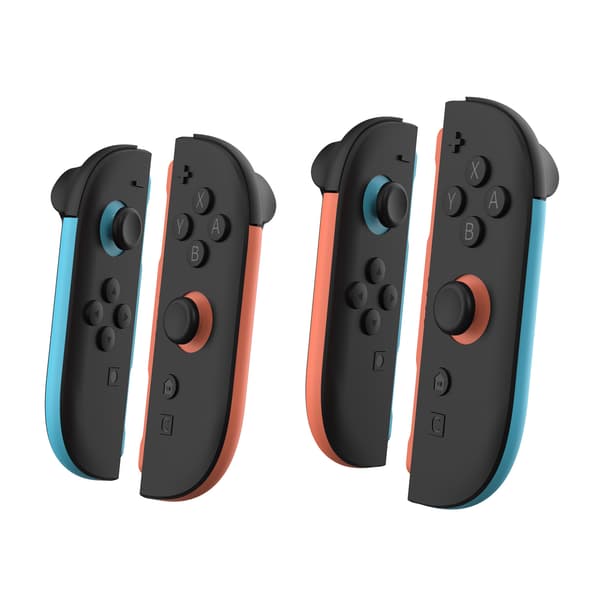 Giv din Switch2 et boost med farverige controllergreb