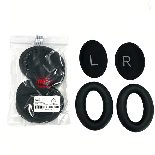 Øreputer for Bose QC45 / QuietComfort SE Black