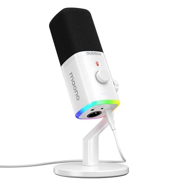 Maono PD100X mikrofoni (valkoinen)