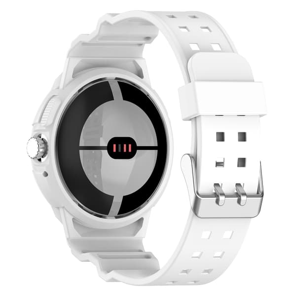 TPU-klokkerem for Google Pixel Watch 1/2 White