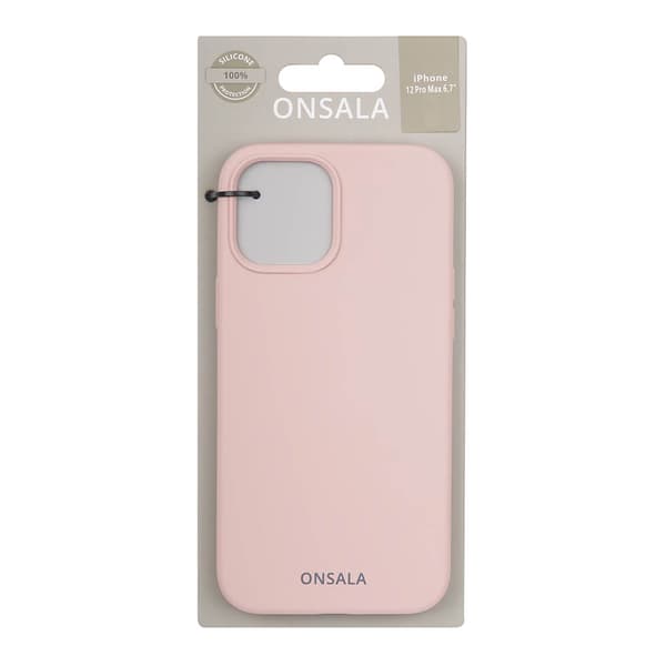 Mobilcover Silikone Sand Pink - iPhone 12 Pro Max