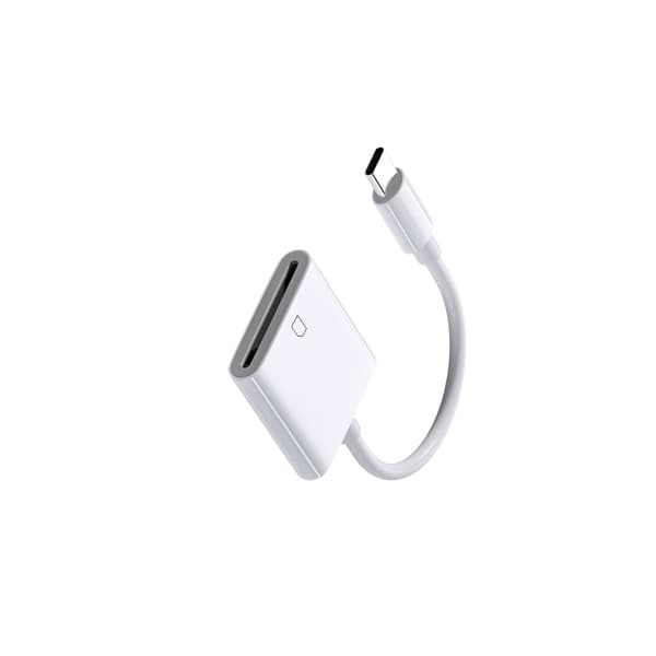 TYPE-C - SD-kortinlukija (valkoinen)