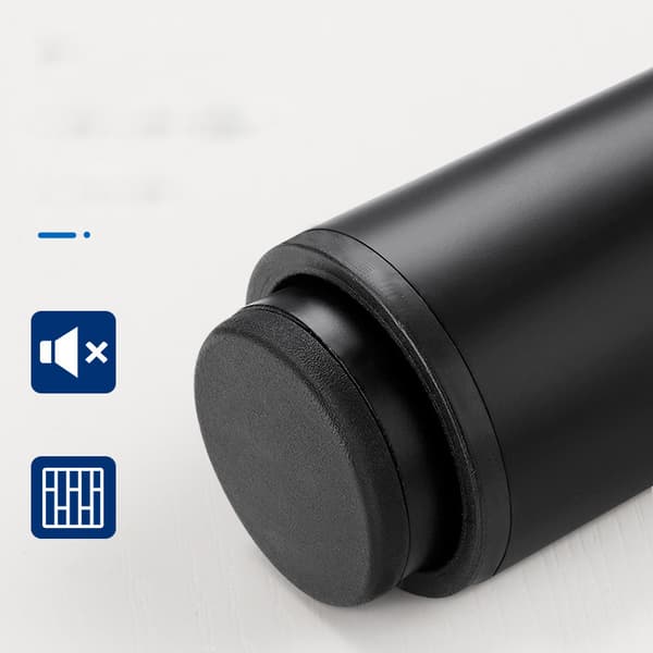 Justerbara möbelhöjare - Skåpsben 4-pack Black L
