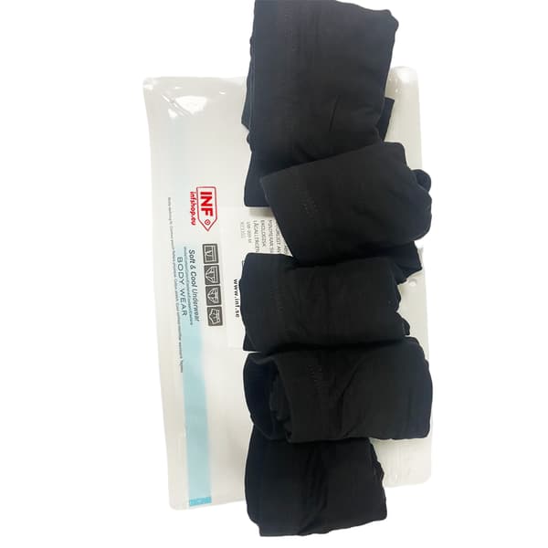 Kalsonger i bambu Medium Svart, 5-pack