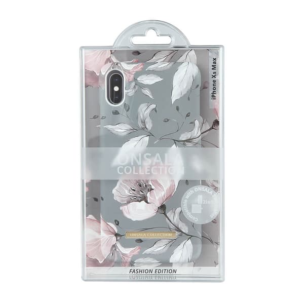 COLLECTION Mobil Cover Soft Flowerleaves iPhone XS MAX