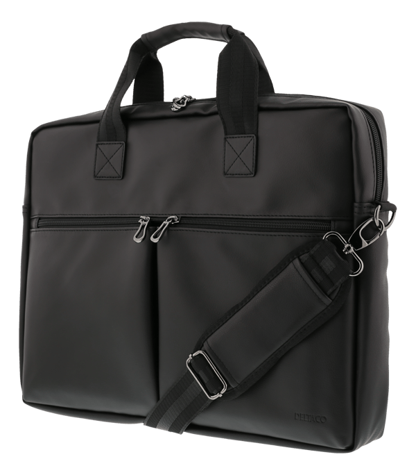 Notebook bag, for 15.6" laptops, 6 pockets, black