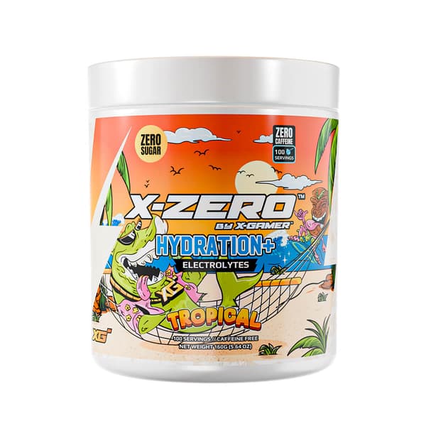 Energidrikkpulver X-Zero Hydration+ 160 gram Tropical