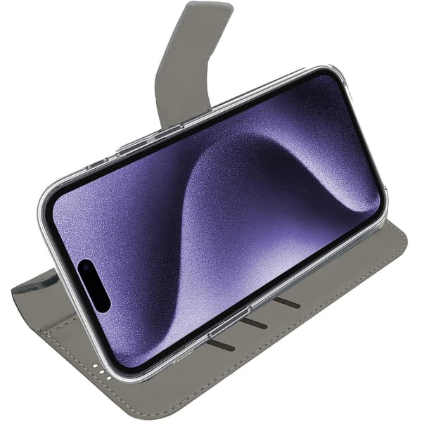 Wally Wallet Case iPhone 16 Pro Max Musta
