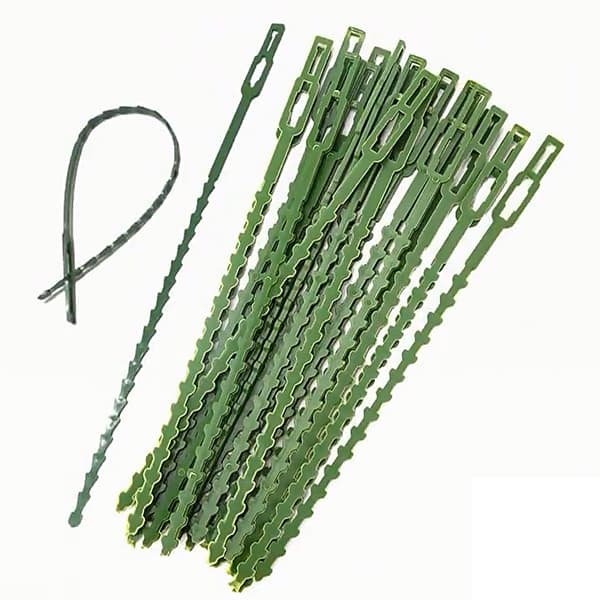 Buntband för Klätterväxter, 50-pack Green