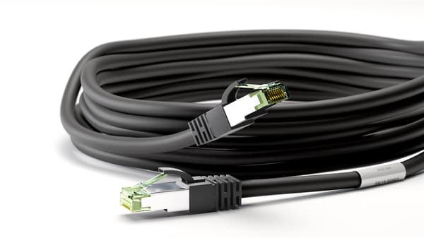 Patchkabel CAT 8.1, S/FTP (PiMF), svart