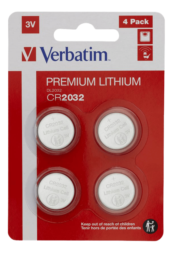 Lithium battery CR2032 3V 4 pack