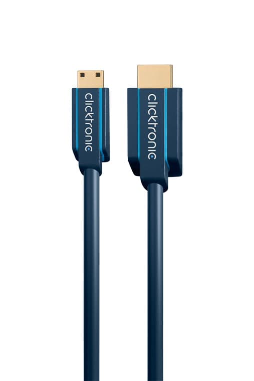 Mini HDMI™ -sovitinkaapeli Ethernetillä