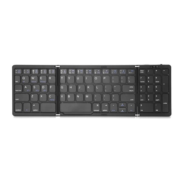 Foldbart Bluetooth-tastatur Black