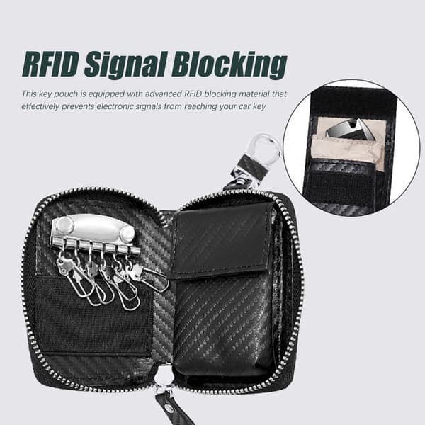 RFID-Blockerande Nyckelpåse - Skydda Din Bilnyckel