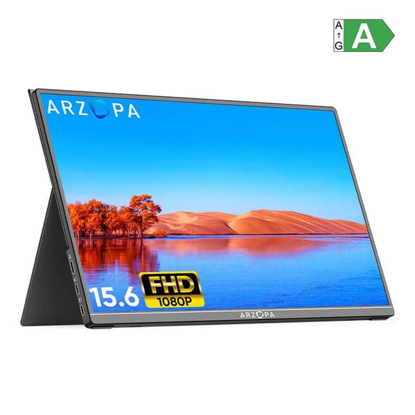 Arzopa A1T 15,6" bærbar skjerm