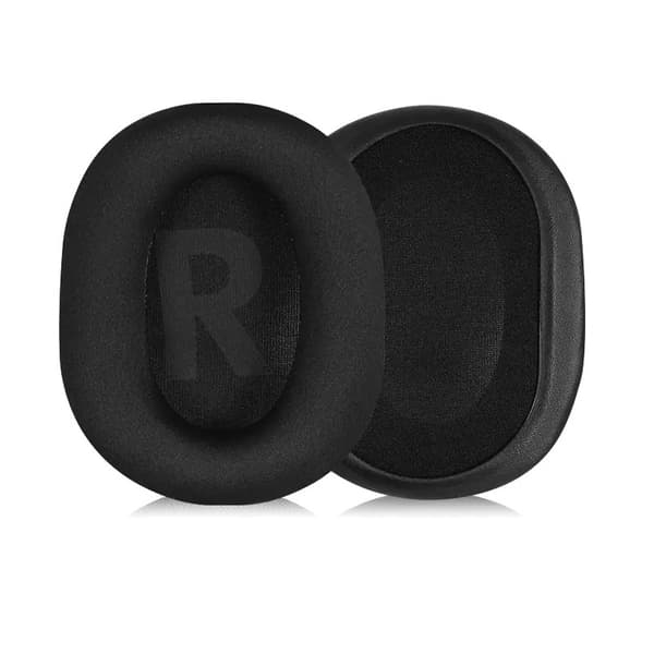 Sort is silke stof ørepuder til Logitech G PRO X (2 stk)