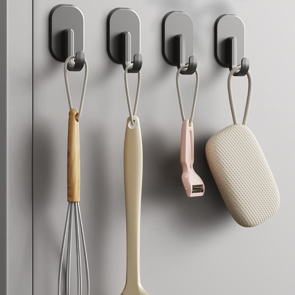 Magnetiske sidekroker for kjøleskap, 2 stk