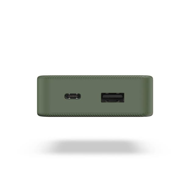 Powerbank Colour 10 10000mAh USB-C+USB-A Green