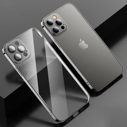 Telefonfodral med linsskydd Black iPhone 14 Pro