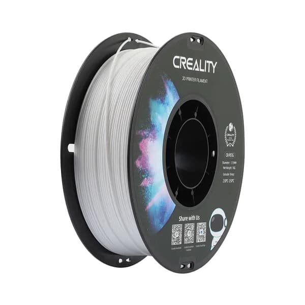 CR-PETG Filament Creality (hvit)