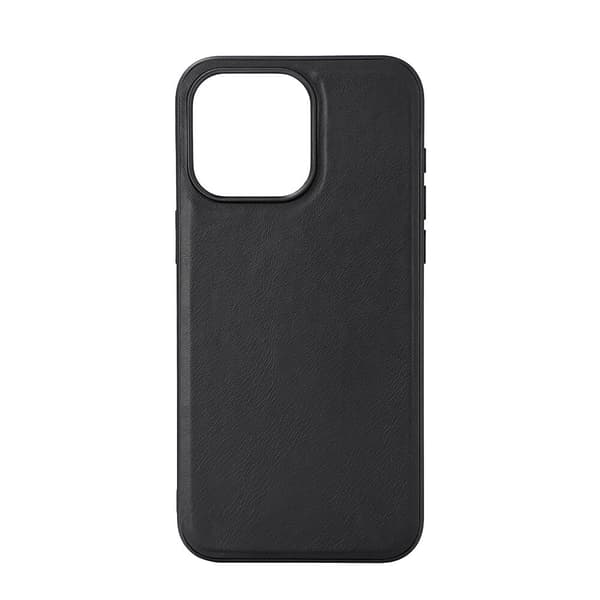 Cover Læder Magseries - iPhone 15 Pro Max Sort