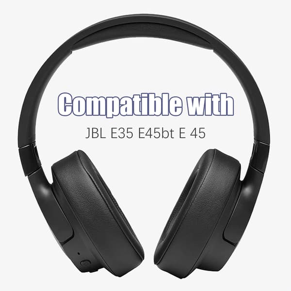 1 par öronkuddar för JBL E35 E45BT E45 Black