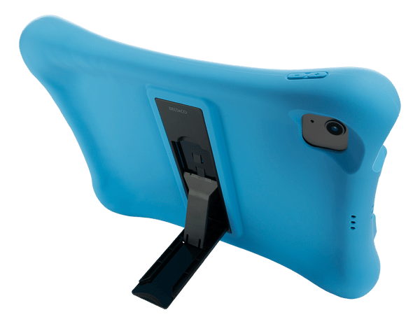 Silicone case, iPad Air 10.9"/Pro 11" 2020/2021, stand, blue